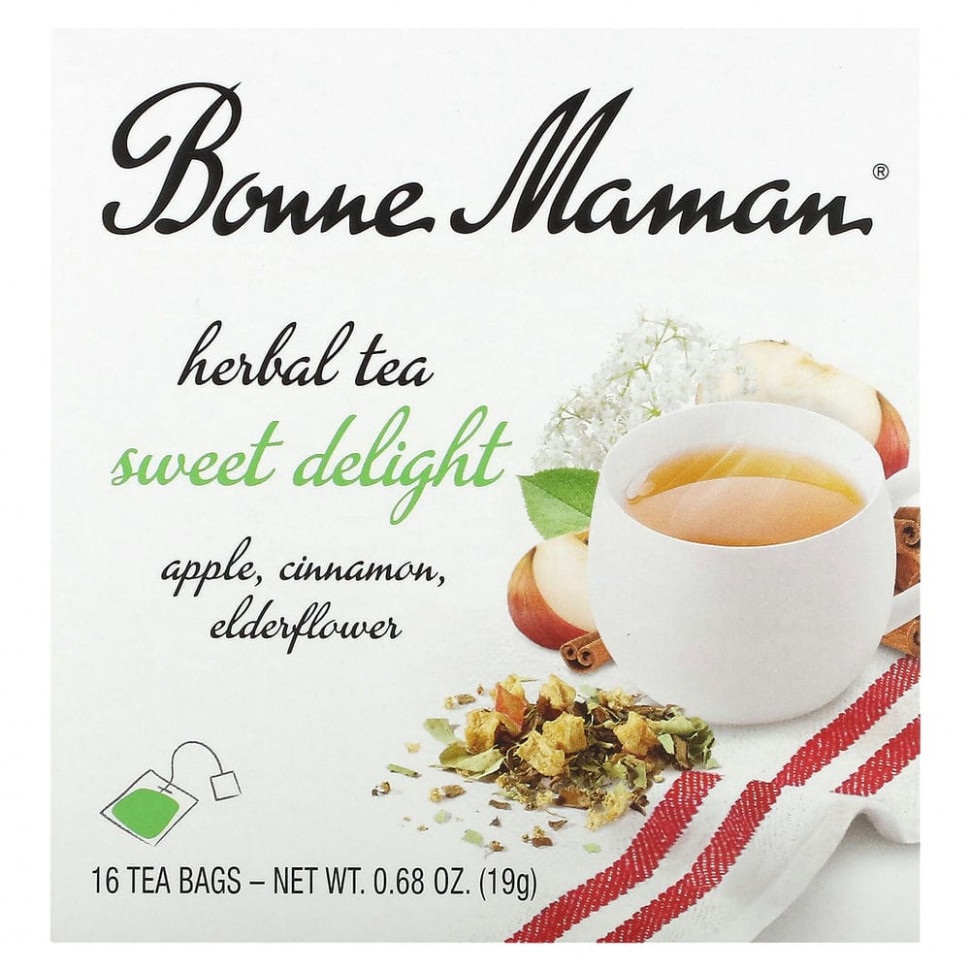   Bonne Maman, Herbal Tea, Sweet Delight,  , 16  , 19  (0,68 )    -     -,    