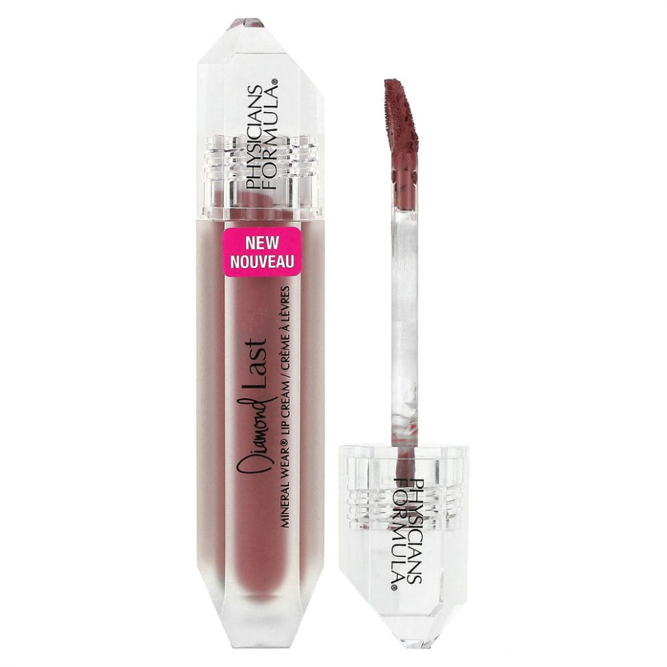   Physicians Formula, Diamond Last, Mineral Wear Lip Cream, Majestic Mauve, 4,8  (0,16 )    -     -,    