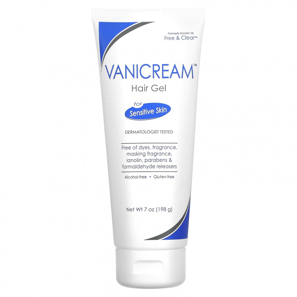   Vanicream, Hair Gel, For Sensitive Skin, 7 oz. (198 g)    -     -,    