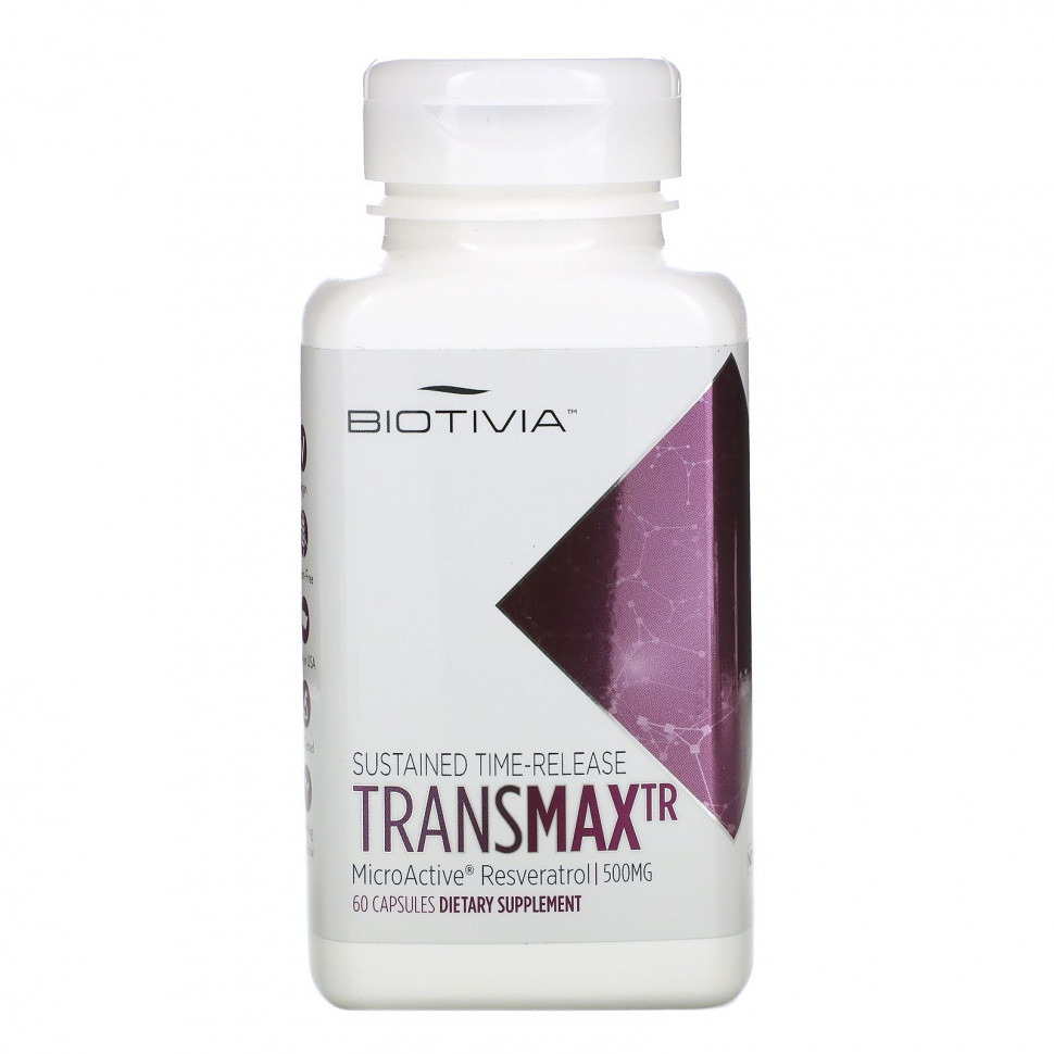   Biotivia, TransmaxTR,  MicroActive, 500 , 60     -     -,    