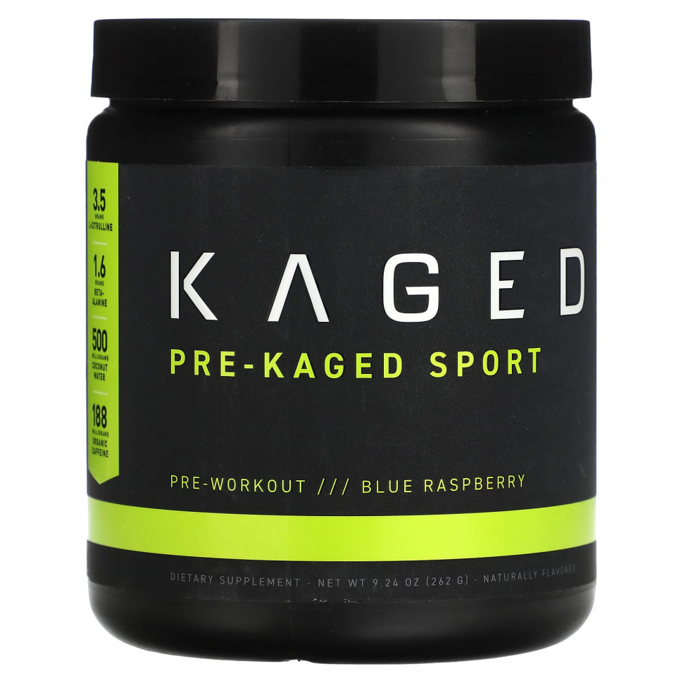   Kaged, Pre-Kaged, Sport Pre-Workout,  , 262  (9,24 )    -     -,    