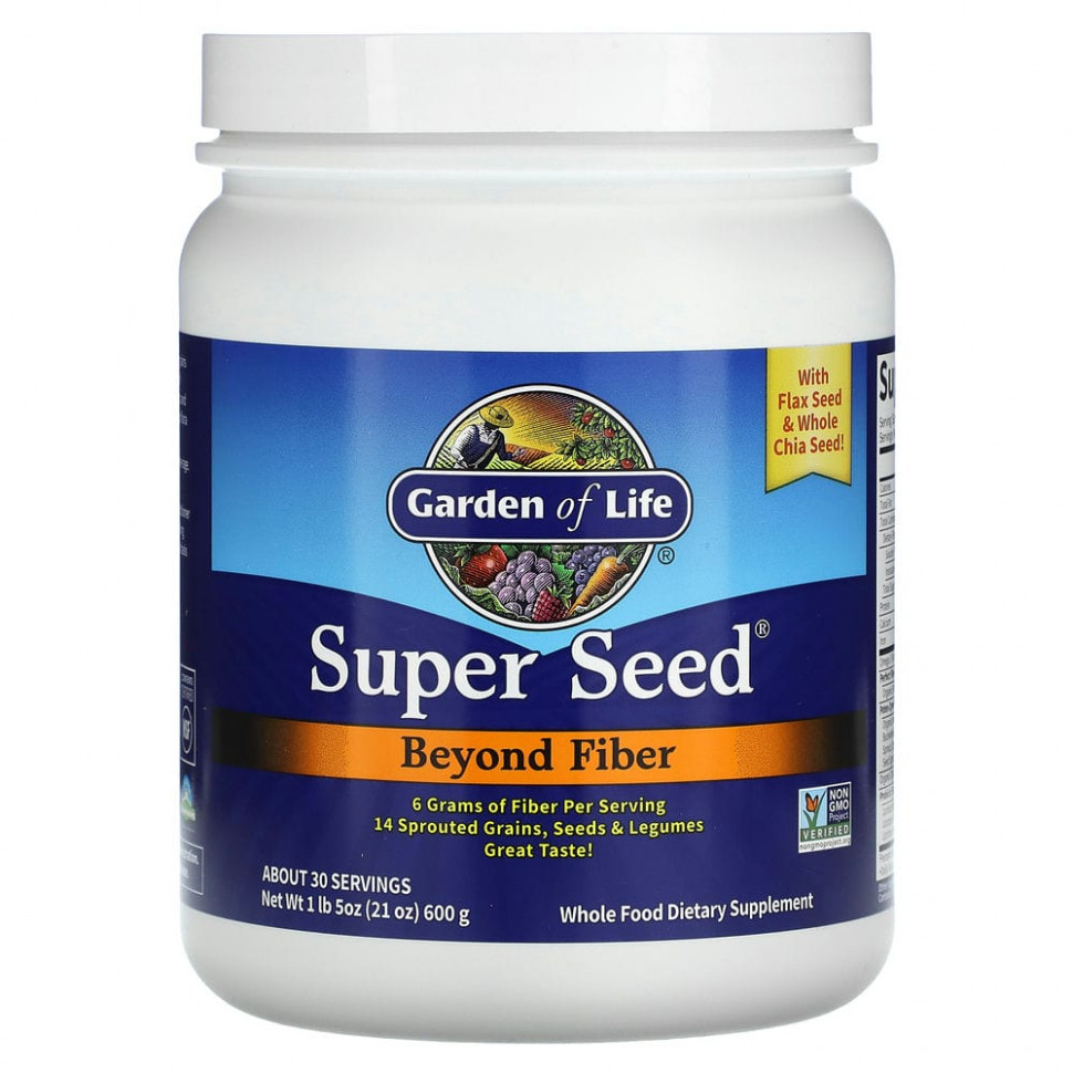   Garden of Life, Super Seed,   , 600  (1  5 )    -     -,    