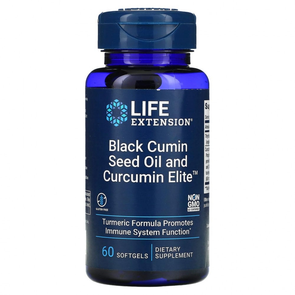   Life Extension,       Curcumin Elite, 60     -     -,    