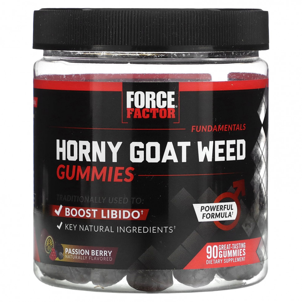   Force Factor, Fundamentals, Horny Goat Weed, , 90      -     -,    