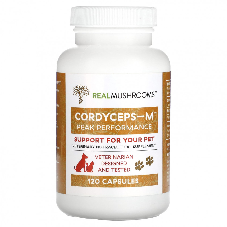   Real Mushrooms, Cordyceps-M,    , 120     -     -,    