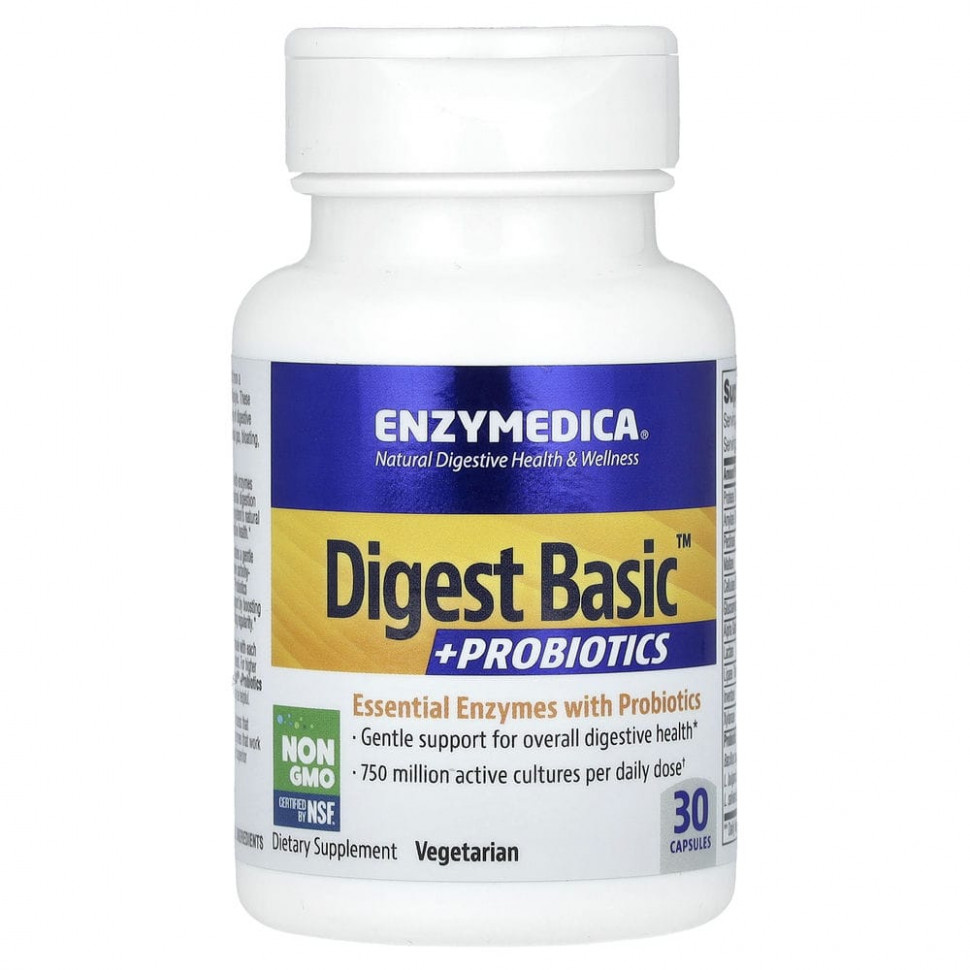   Enzymedica, Digest Basic,   , 30     -     -,    