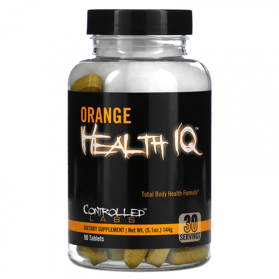   Controlled Labs, Orange Health IQ, 90     -     -,    