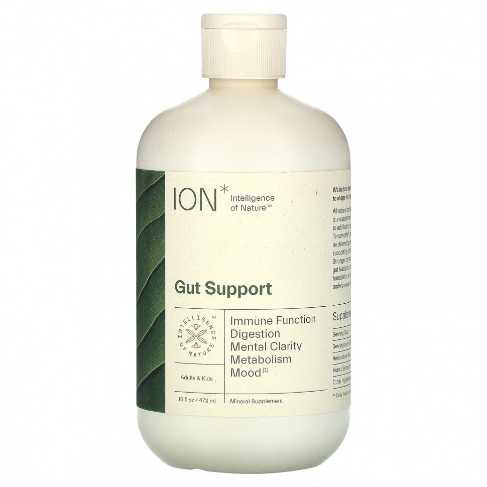   ION Biome, Gut Health, Mineral Supplement, 16 fl oz (473 ml)    -     -,    