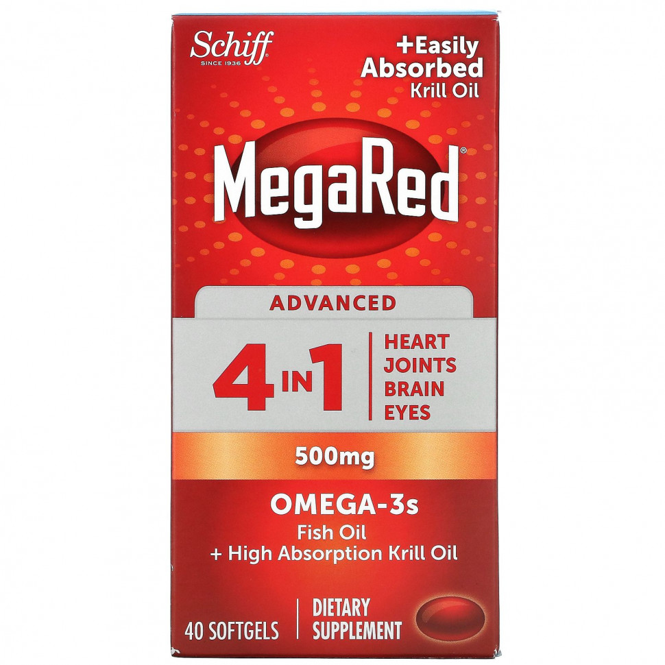   Schiff, MegaRed, Advanced 4  1 -3, 500 , 40      -     -,    