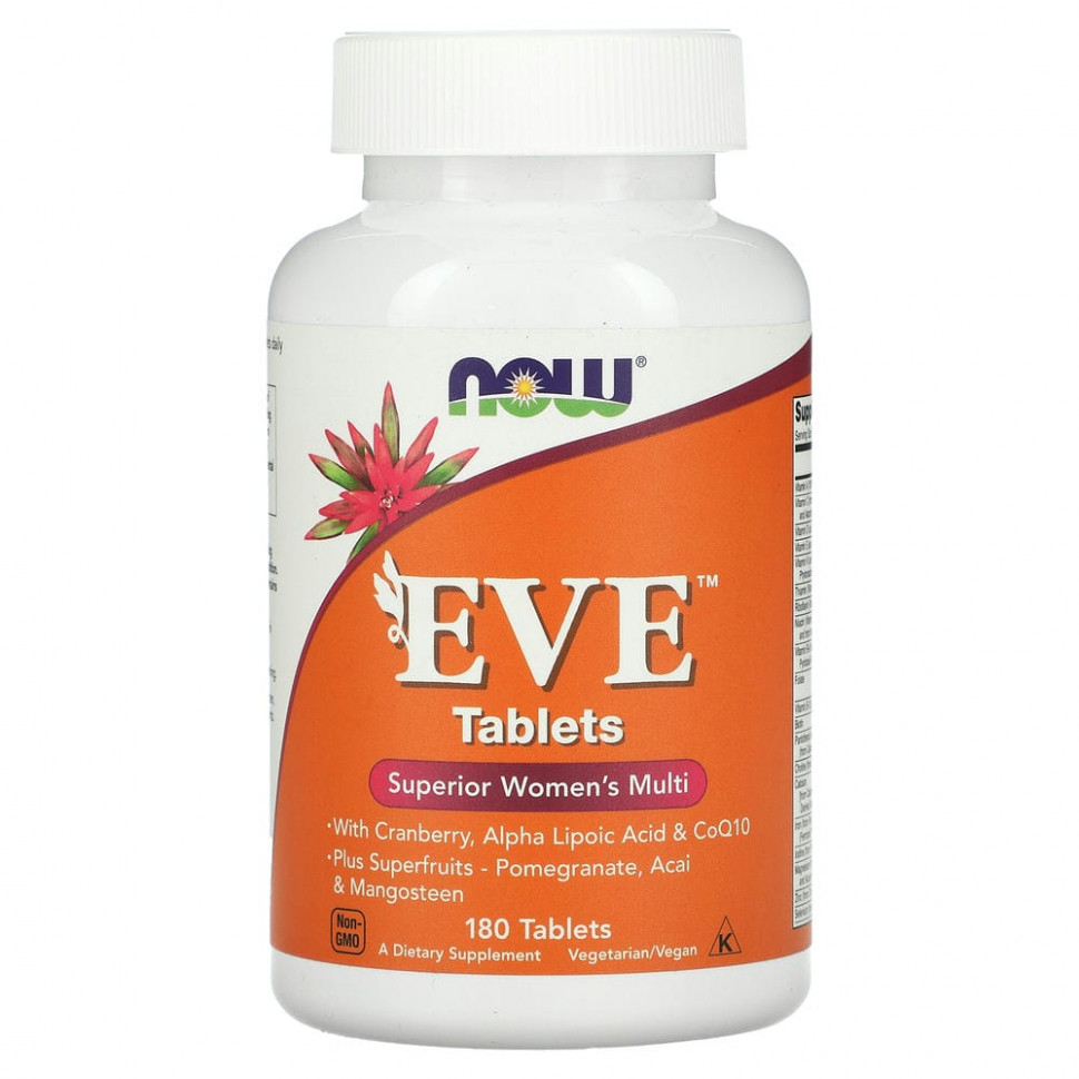   NOW Foods,  Eve,     , 180     -     -,    