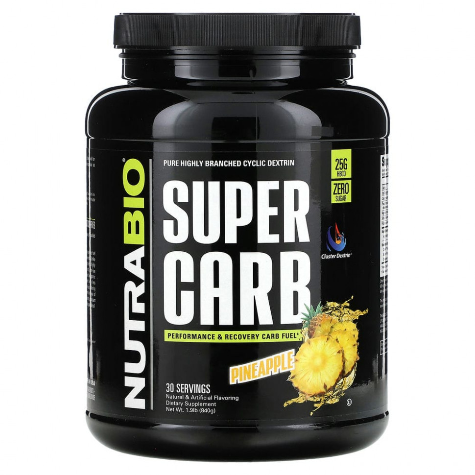   Nutrabio Labs, Super Carb, , 840  (1,9 )    -     -,    