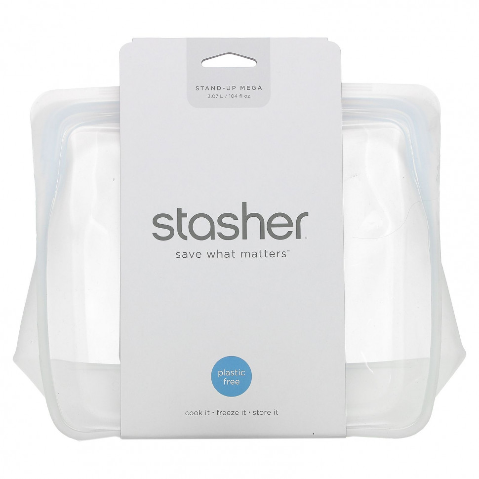   Stasher, Stand-Up Mega, , 3,07  (104 . )    -     -,    