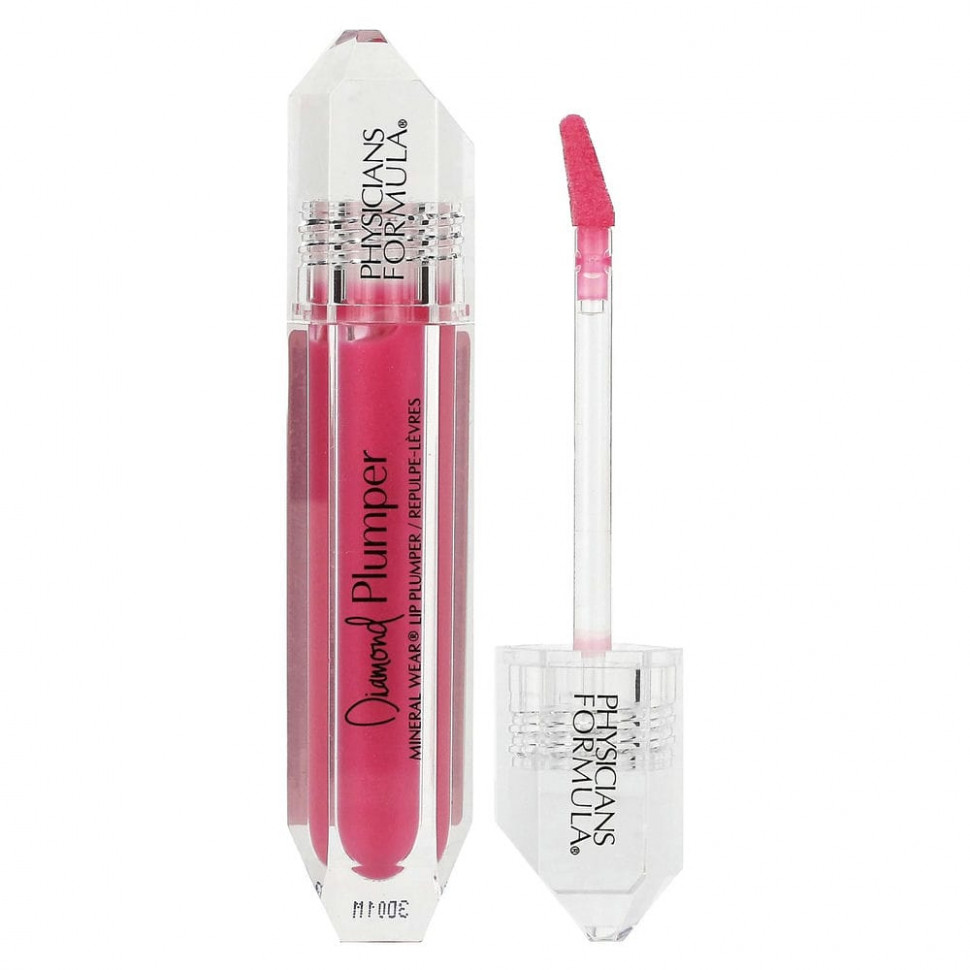   Physicians Formula, Diamond Plumper, Mineral Wear Lip Plumber, Pink Radiant Cut, 5  (0,17 )    -     -,    