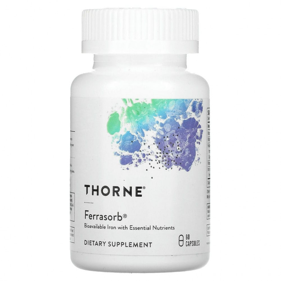   Thorne Research, Ferrasorb,   , 60     -     -,    