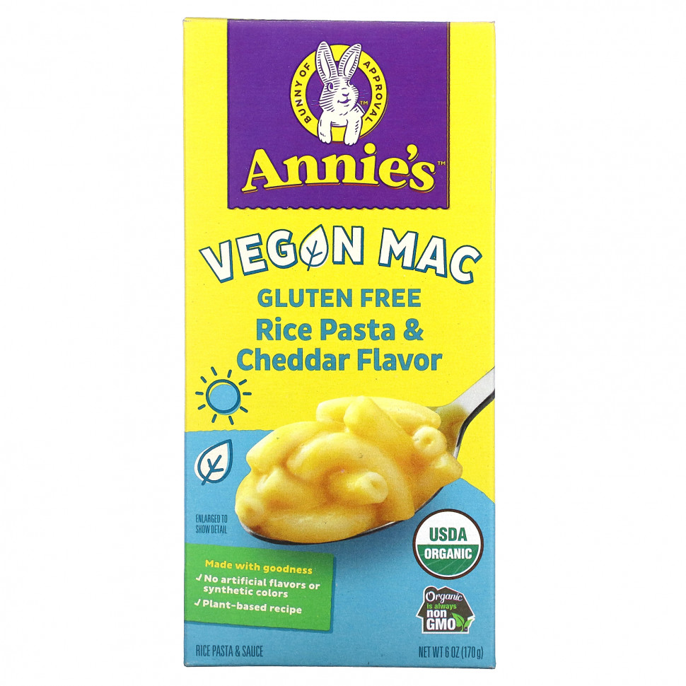   Annie's Homegrown, Vegan Mac,    ,  , 170  (6 )    -     -,    