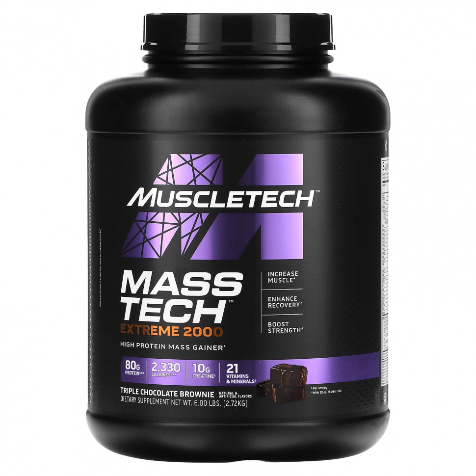   MuscleTech, Mass Tech Extreme 2000,    , 2,72  (6 )    -     -,    