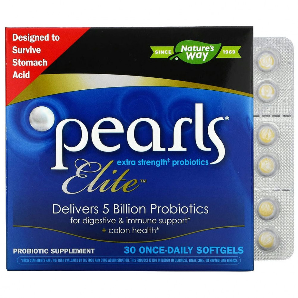   Nature's Way, Pearls Elite,     , 30           -     -,    