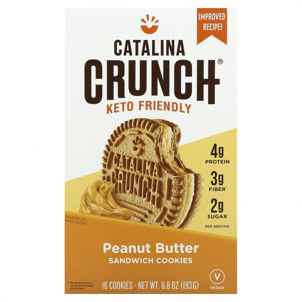   Catalina Crunch, Keto Sandwich Cookies,  , 16 , 6,8  (193 )    -     -,    