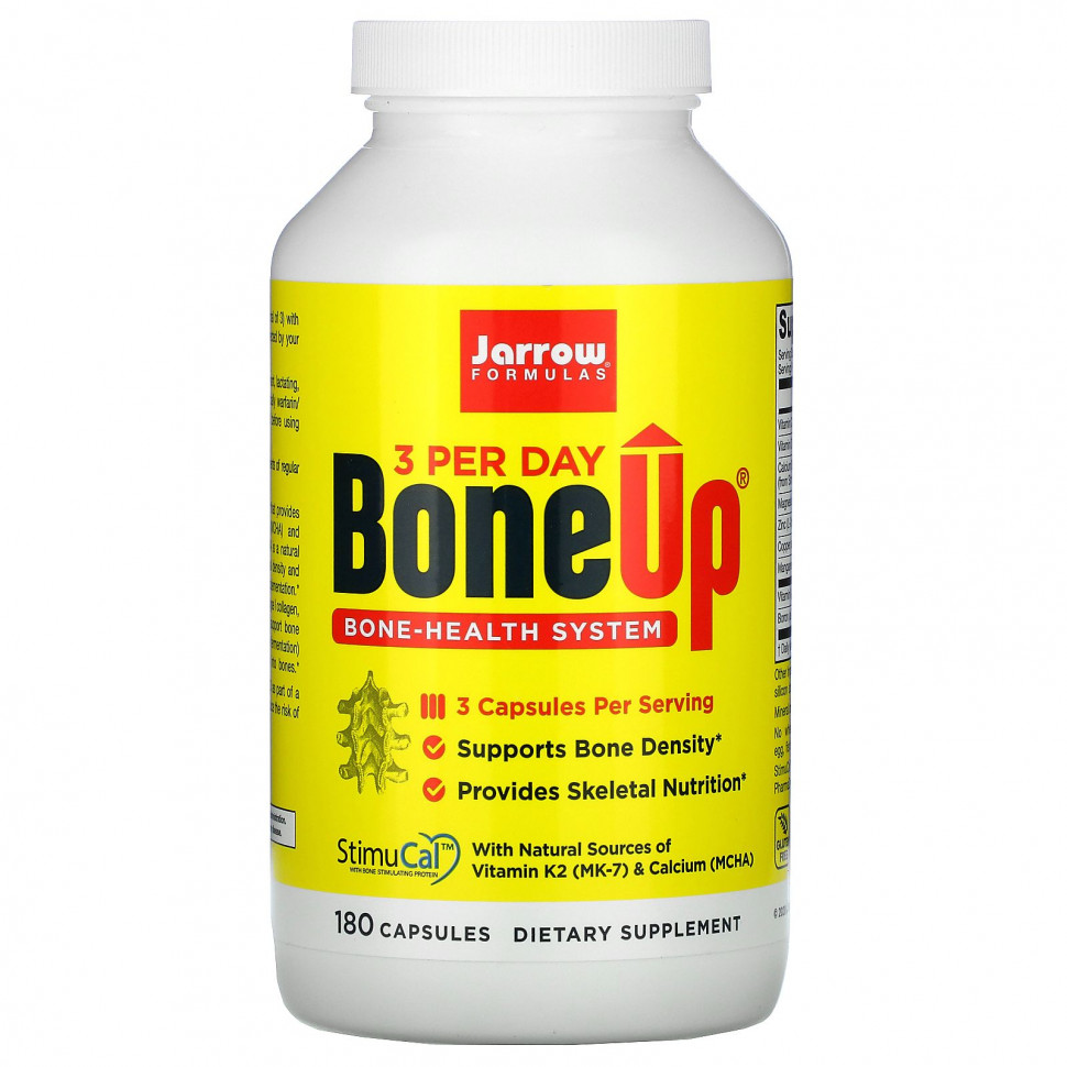   Jarrow Formulas, Bone-Up, 180     -     -,    