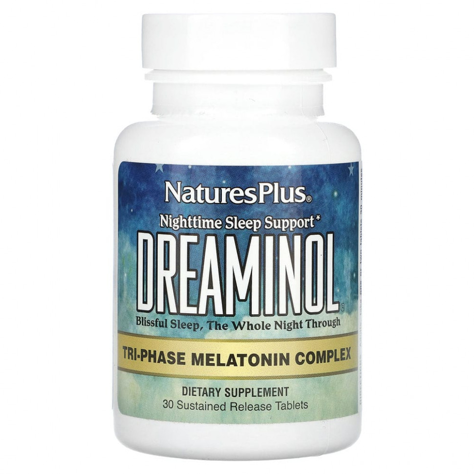   NaturesPlus, Dreaminol, 30        -     -,    