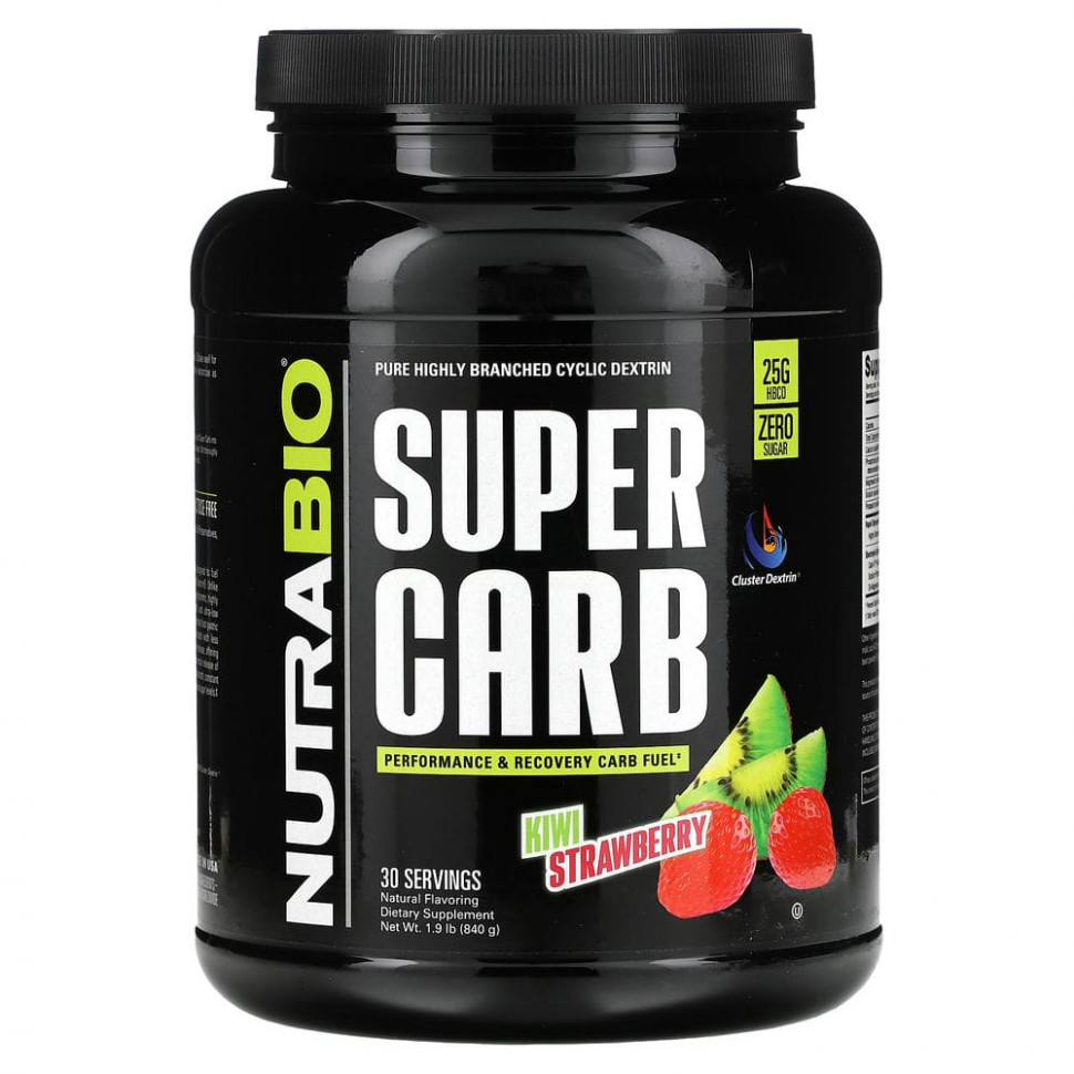   Nutrabio Labs, Super Carb,   , 840  (1,9 )    -     -,    