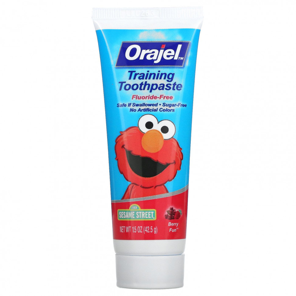   Orajel, Elmo Training Toothpaste,  ,  3   4 , Berry Fun, 42,5  (1,5 )    -     -,    