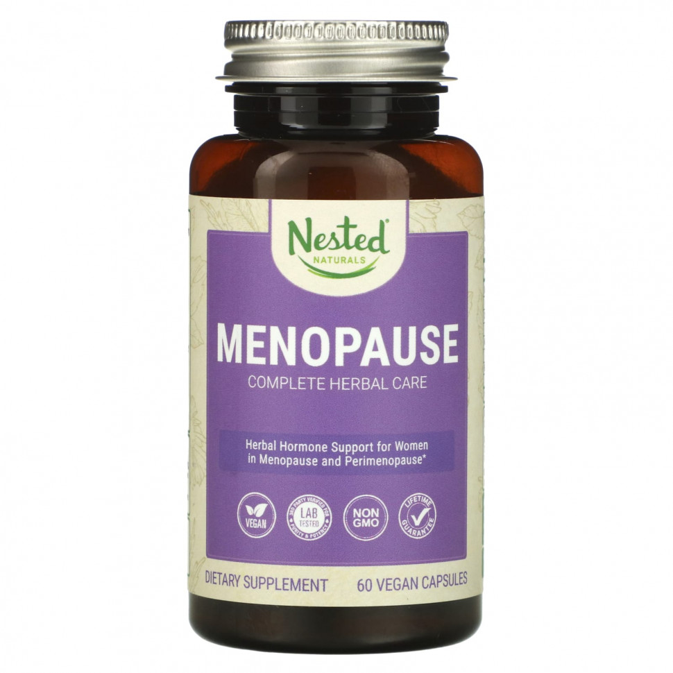   Nested Naturals, Menopause Complete Herbal Care, 60      -     -,    