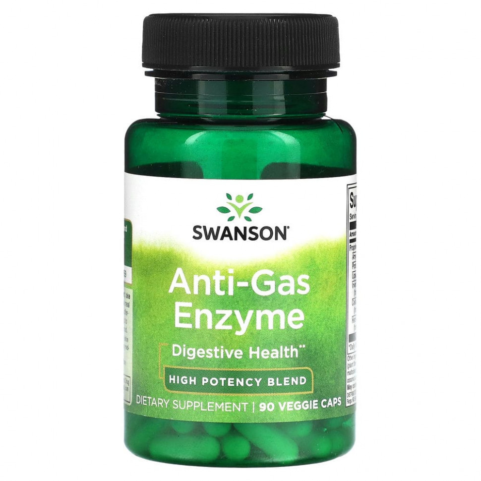   Swanson, Anti-Gas Enzyme,  , 90      -     -,    