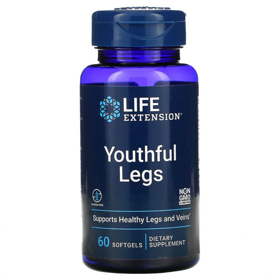   Life Extension, Youthful Legs,    , 60      -     -,    