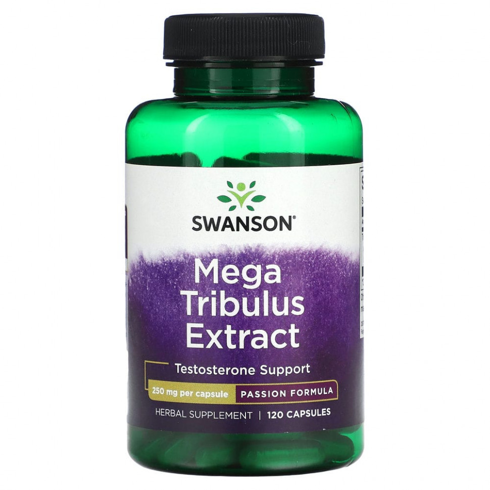   Swanson,  Mega Tribulus, 250 , 120     -     -,    