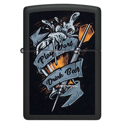    ZIPPO Classic 48679 Darts   Black Matte - ,  