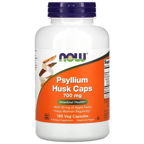    NOW Psyllium Husk Caps ., 200 , 700 , 180 .   -     -,    