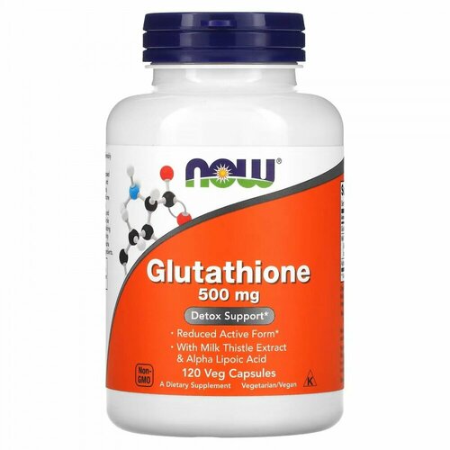   NOW Glutathione 500  120  (NOW)   -     -,    