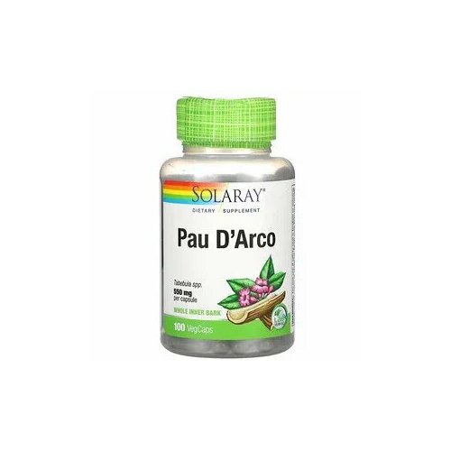   Solaray Products Pau D'Arco 550 mg -    100     -     -,    