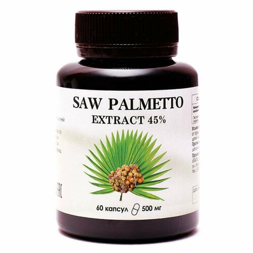   Saw Palmetto Extract (  )  EXTRACT 45%. 60  500 .   -     -,    