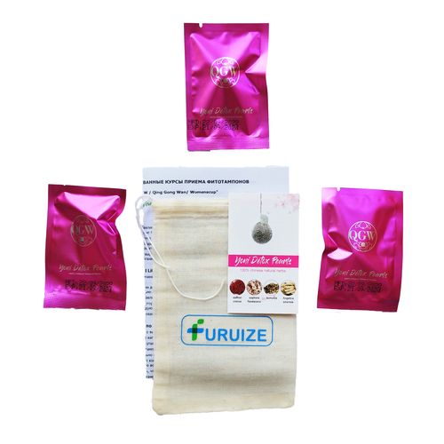       QGW Yoni Detox Pearls  FURUIZE,  3 .    , ,    -     -,    