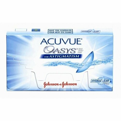     ACUVUE OASYS For Astigmatism with Hydraclear Plus, 6 ., R 8,6, D +4,CYL:-2,75,A:140   -     -,    