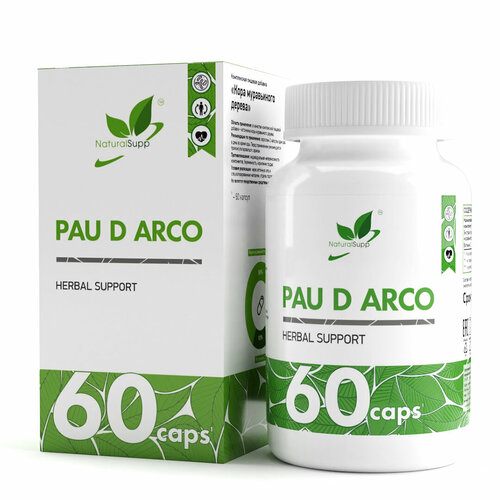      / Pau de Arco / 60 . (  ) NaturalSupp   -     -,    