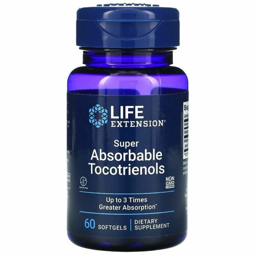   Life Extension Absorbable Tocotrienols,   60    -     -,    