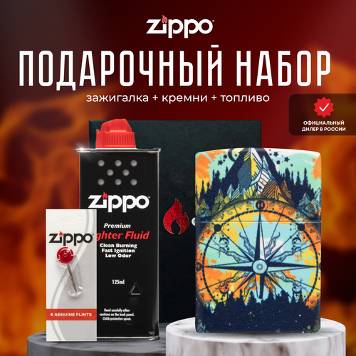  ZIPPO   (   Zippo 49805 Compass +  +  125  ),  