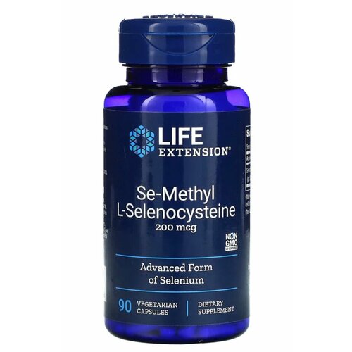   Life Extension Se-Methyl L-Selenocysteine 200 90    Se- L- 200    -     -,    