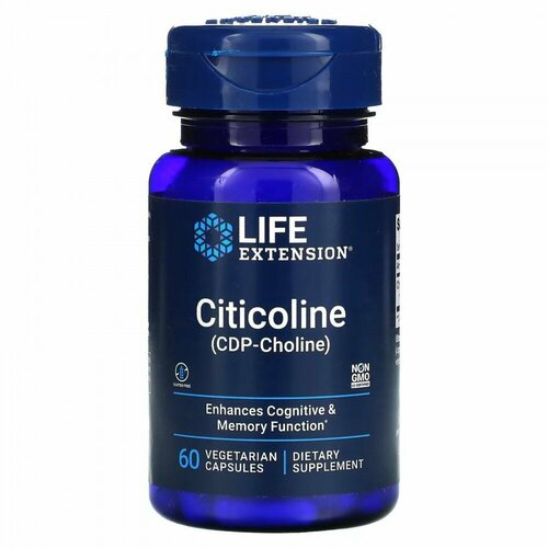   Life Extension, Citicoline,   CDP-, 250 , 60     -     -,    