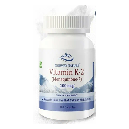   Norway Nature Vitamin K-2 Menaquinone-7 100 mcg ( K-2   MK-7 100 ) 100  (Norway Nature)   -     -,    