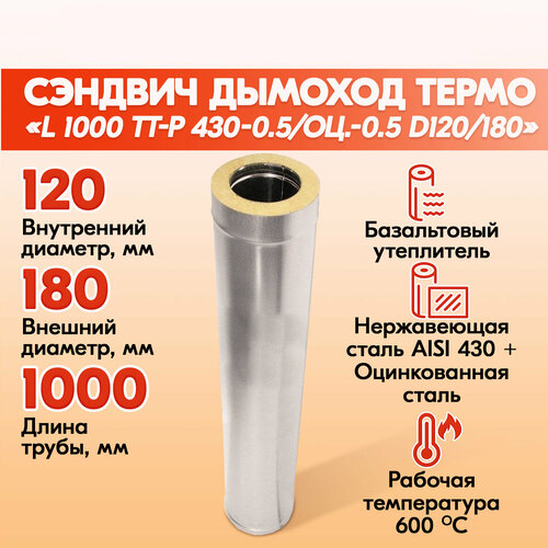      L 1000 - 430-0.5/. D120/180   -     -,    