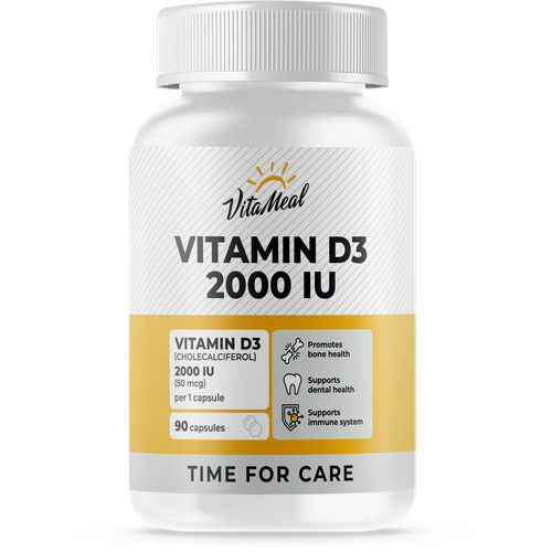    3 VitaMeal Vitamin D3 2000 IU, 90    -     -,    