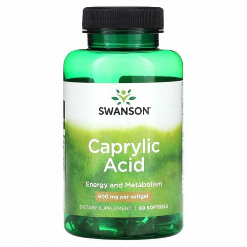   Caprylic Acid Swanson   -     -,    