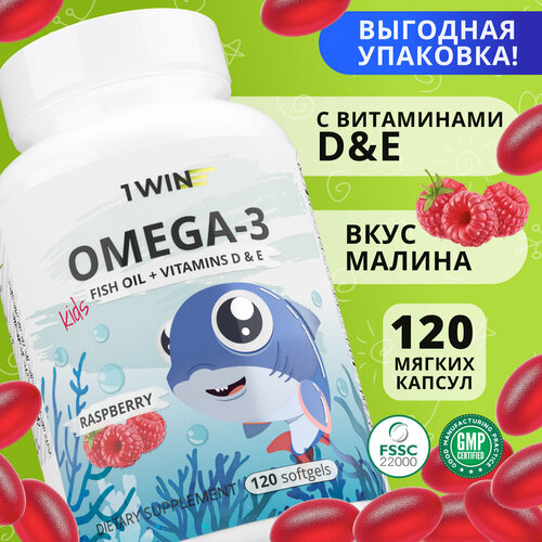     3  1WIN Omega-3   ,    3 (D)  ,   , 120    -     -,    