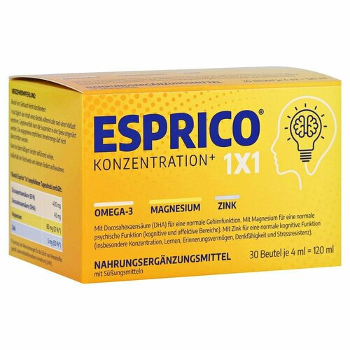   Esprico Suspension     -  EPA  DHA, 30x4   -     -,    