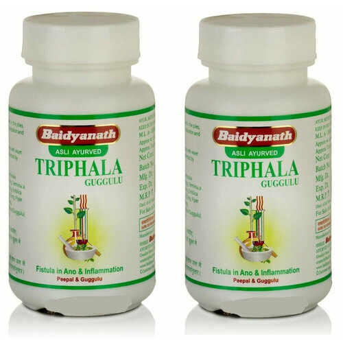       (Triphala Guggulu Baidyanath)    ,  , , 280 .   -     -,    