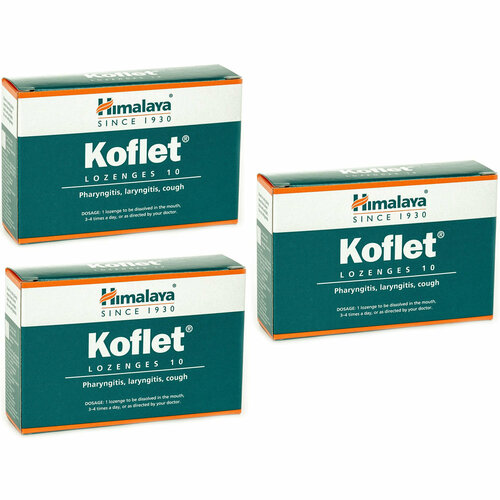    Himalaya Herbals Koflet (  )      , 3  10 .   -     -,    